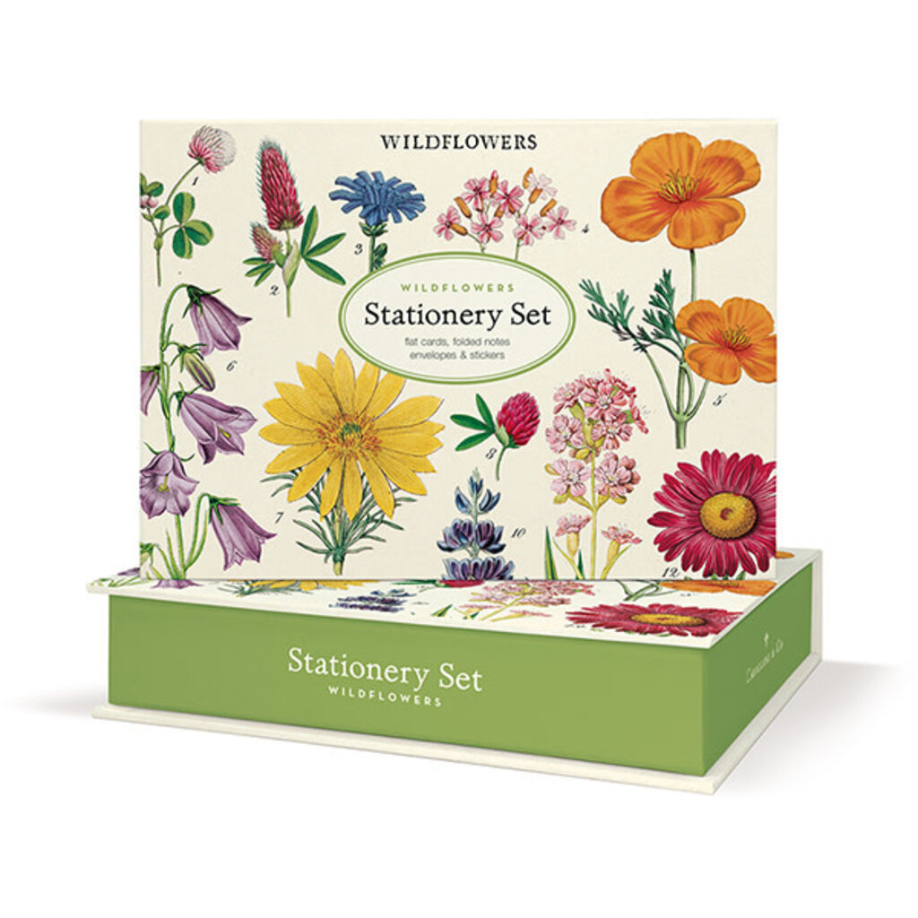 Cavallini Wildflowers Stationery Set