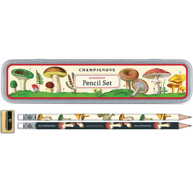 Cavallini Mushrooms Pencil Set