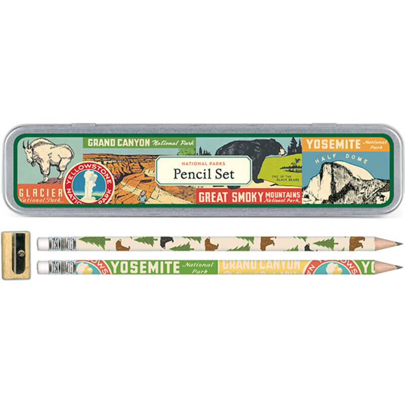 Cavallini National Parks Pencil Set
