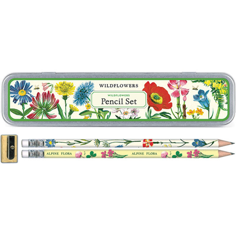 Cavallini Wildflowers Pencil Set