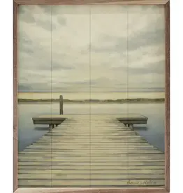 Kendrick Home The Dock By Bonnie Mohr  8 x 10