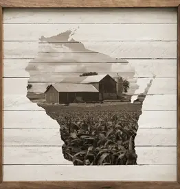 Kendrick Home Weathered Wisconsin Barn  8 x 8 x 1.5