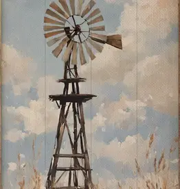 Kendrick Home Windmill in Sunny Field  5x8