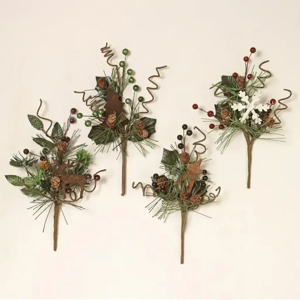 The Gerson Companies Holiday Christmas Pine Picks - Assorted