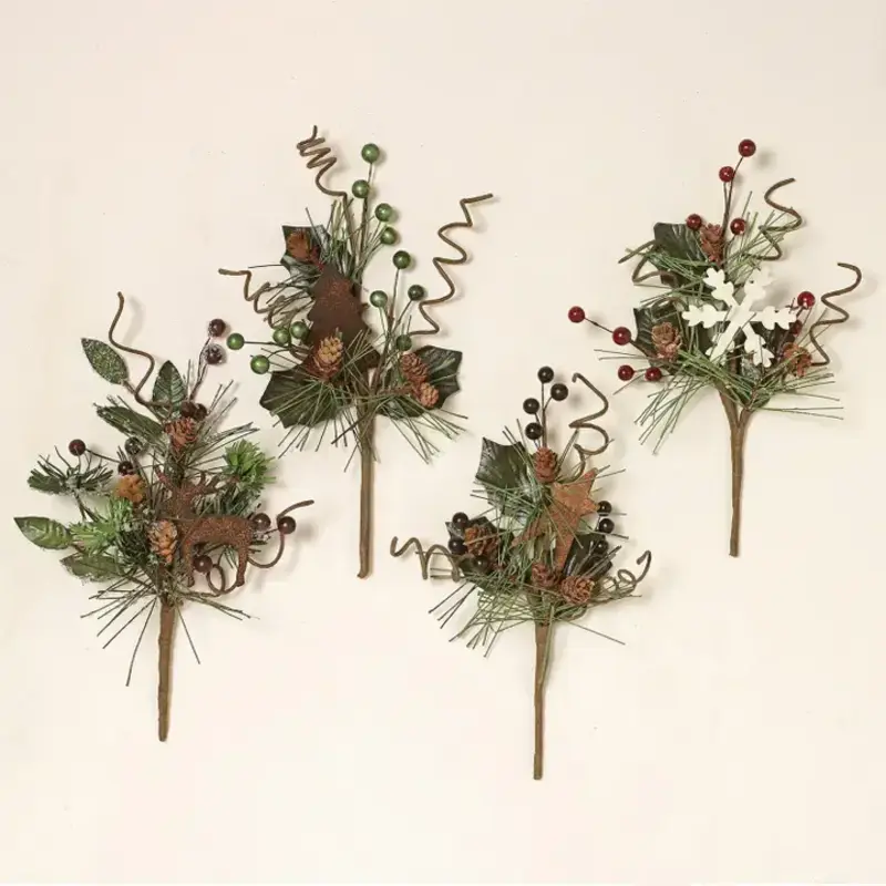 The Gerson Companies Holiday Christmas Pine Picks - Assorted