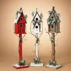 The Gerson Companies Wood Holiday Birdhouse