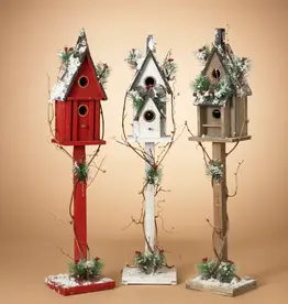 The Gerson Companies Wood Holiday Birdhouse