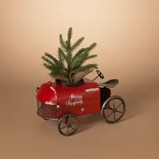 The Gerson Companies Metal Holiday Tractor Figurine