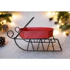 DNS Designs Red Metal Sleigh