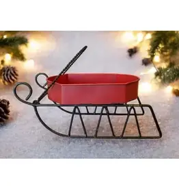 DNS Designs Red Metal Sleigh