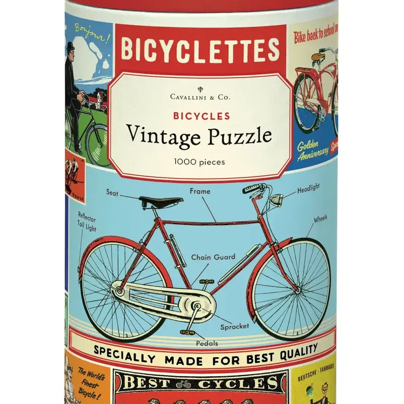 Cavallini Bicycles 1,000 Piece Puzzle