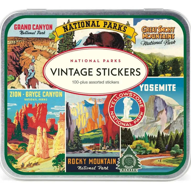 Cavallini National Parks Stickers