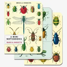 Cavallini Bugs & Insects Mini Notebooks