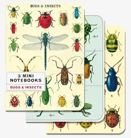 Cavallini Bugs & Insects Mini Notebooks