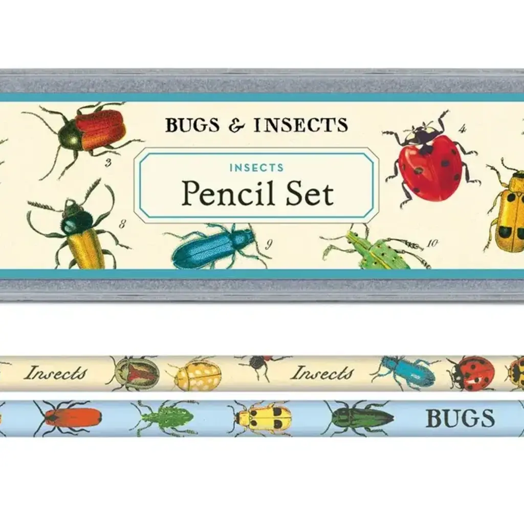 Cavallini Bugs & Insects Pencil Set