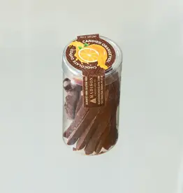 Candied Orange Peel Chocolate Dipped