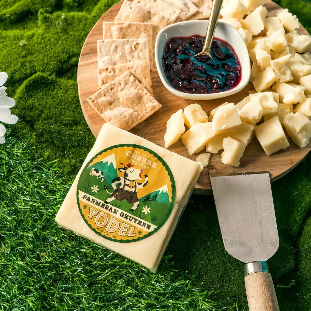 Cheese Brothers Yodel Parmesan Gruyere