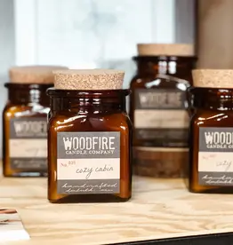 Woodfire Candle Company Amber Apothecary Wood Wick Soy Candle