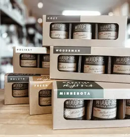Woodfire Candle Company Woodfire Candle Co Flight Pack - Gift Set - Cozy