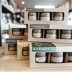 Woodfire Candle Company Woodfire Candle Co Flight Pack - Gift Set - Woodsman