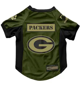 Little Earth Productions Pet Jersey - Small Green Bay Packers Valor Pet Stretch