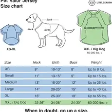 Little Earth Productions Pet Jersey - Medium Green Bay Packers Valor Pet Stretch