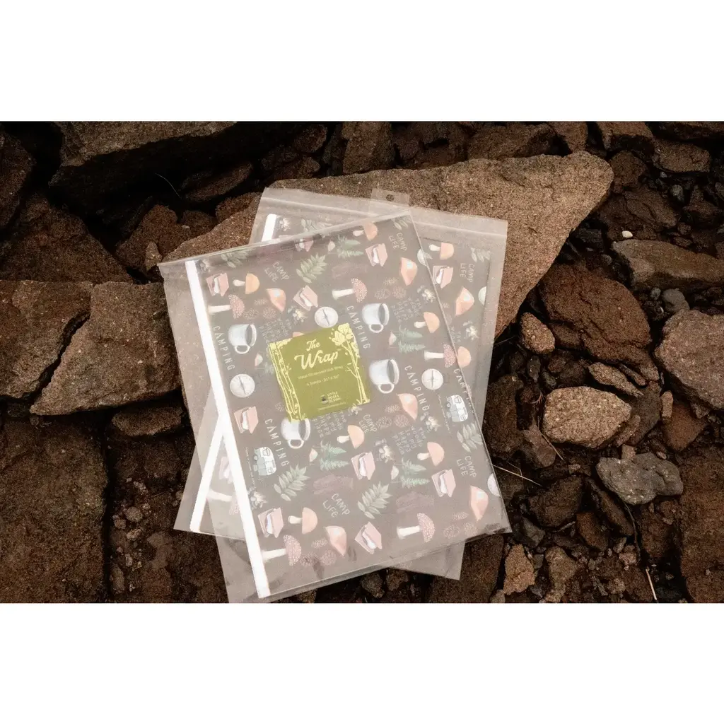Little Rock Designs Gift Wrap - Camping