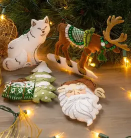 Bucilla Bucilla Nordic Noel Felt Ornament Kit Set of 4
