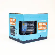 Gift Republic Fishing Guide Enamel Mug