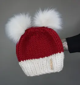 The Santa Double Pom Beanie