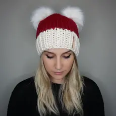 The Santa Double Pom Beanie