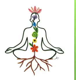 Iconic Quilling Quilling Greeting Card Chakras