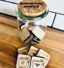 The Farmer's Wife Christmas Activity Tokens-Jar of Movies for Advent