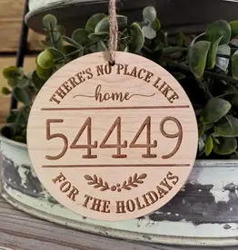 The Farmer's Wife New House Ornament - Zip Code