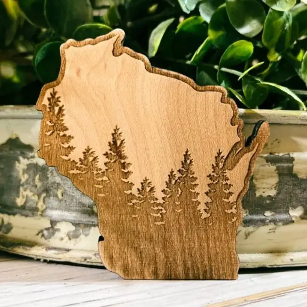 The Farmer's Wife Wisconsin Northwoods Magnet