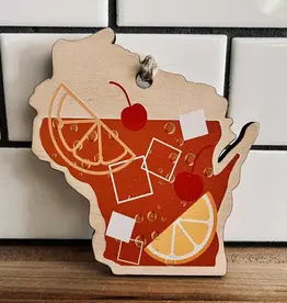 The Farmer's Wife Wisconsin Old Fashioned Ornament