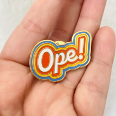 Bottlebrush Graphics Ope! Midwest Souvenir Local Love Pin