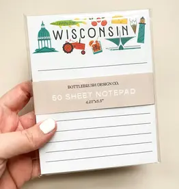 Bottlebrush Graphics Wisconsin Icons Notepad