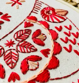 Hook, Line & Tinker Cardinal Complete Embroidery Kit