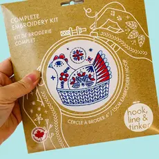 French Hen Complete Embroidery Kit