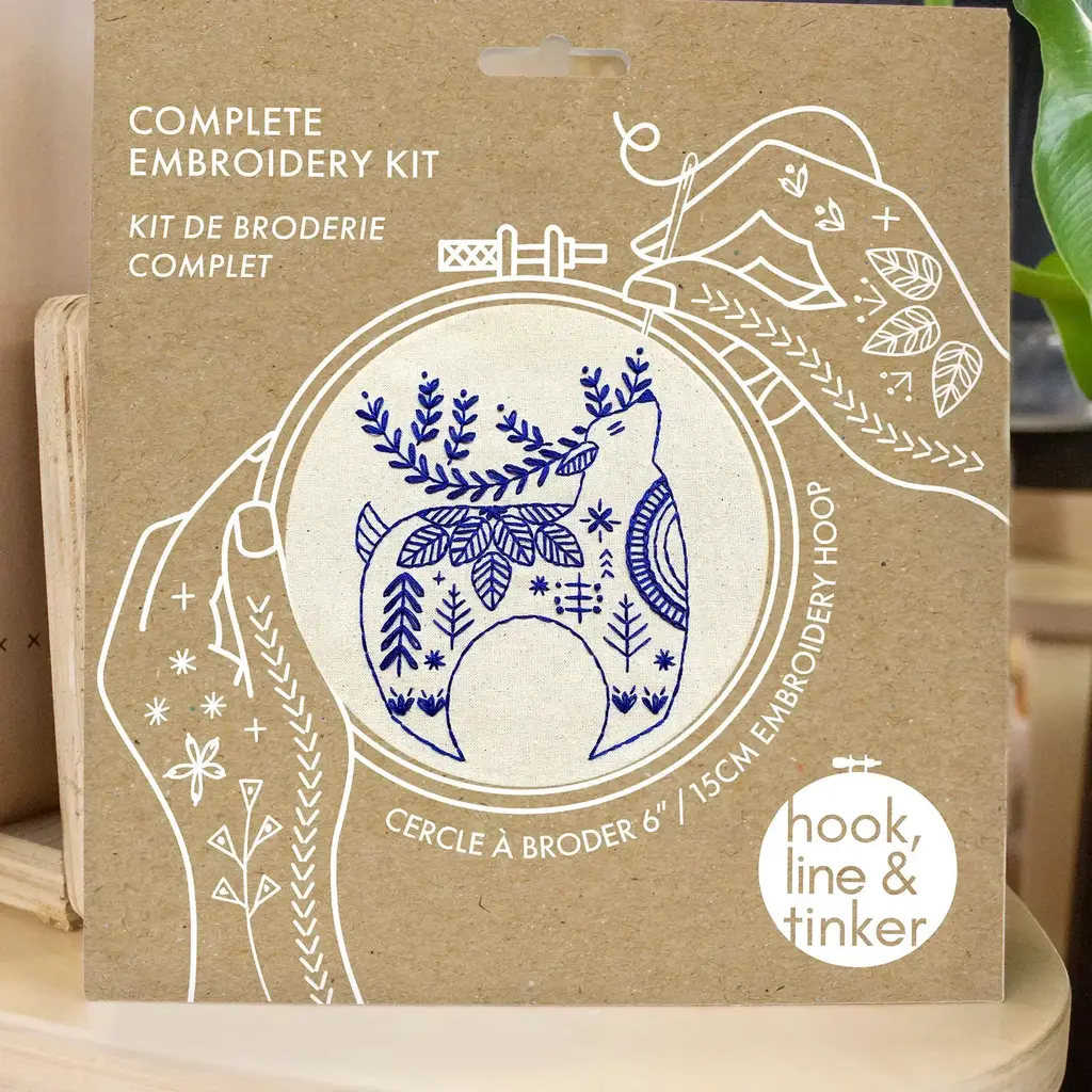 Hygge Reindeer Complete Embroidery Kit