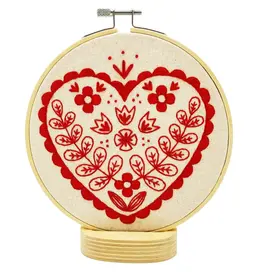 Hook, Line & Tinker Nordic Heart Complete Embroidery Kit