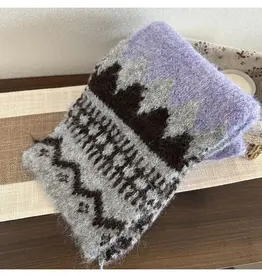 Scarvii - Winter Women's Scarf - Plush & Sweetly Chic - Purple