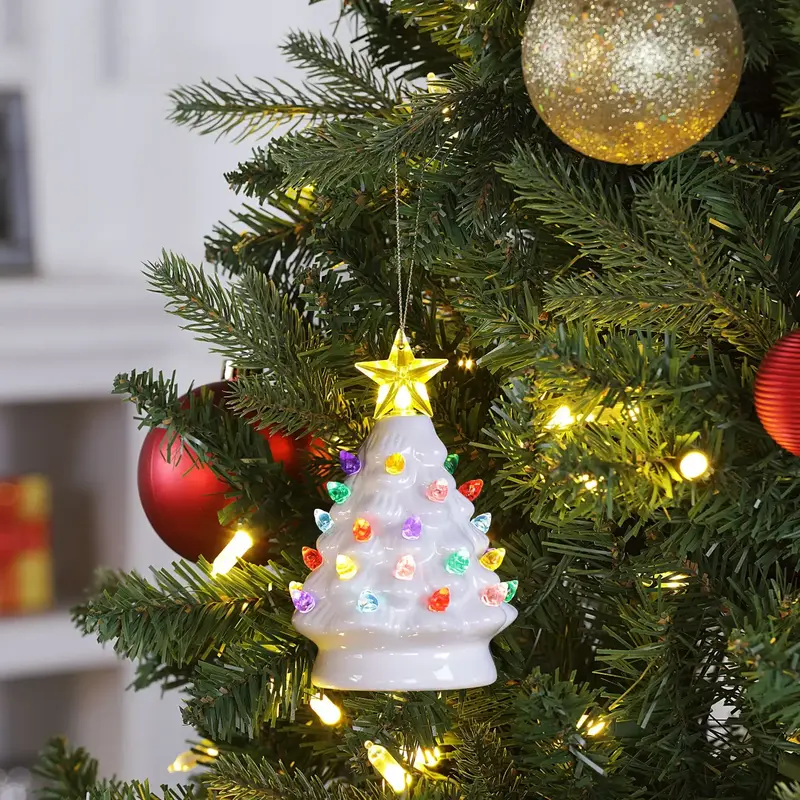 Mr. Christmas 5" Nostalgic Tree - White