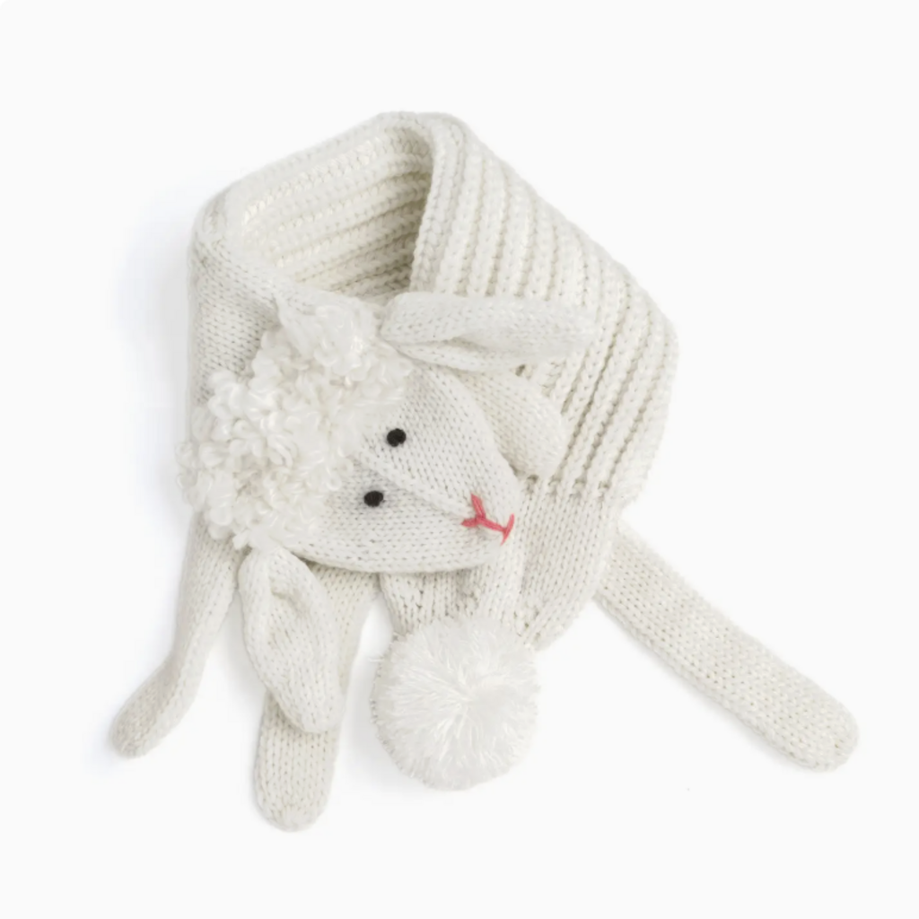 Peppercorn Kids Kids Knitted Animal Scarf