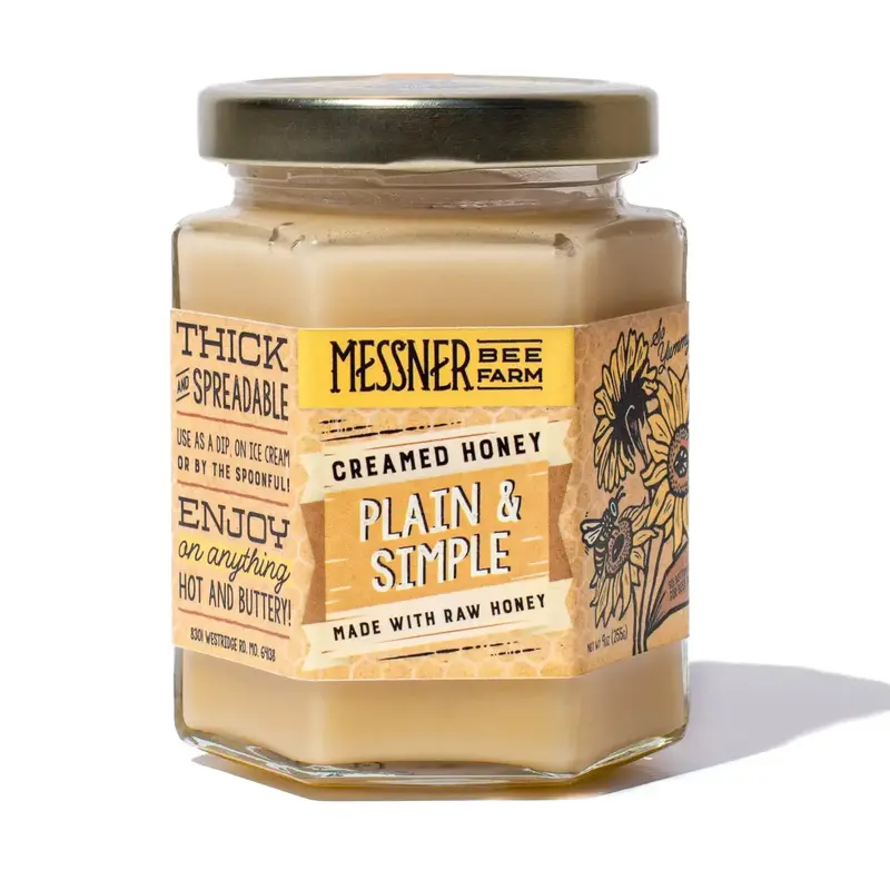 Plain & Simple Creamed Honey