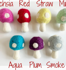 Wool Jamboree Felt Mushroom Toy