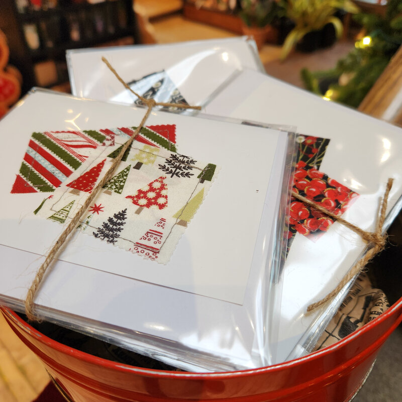 Clear River Crafts Quilted Cards Set of 4 (Christmas)