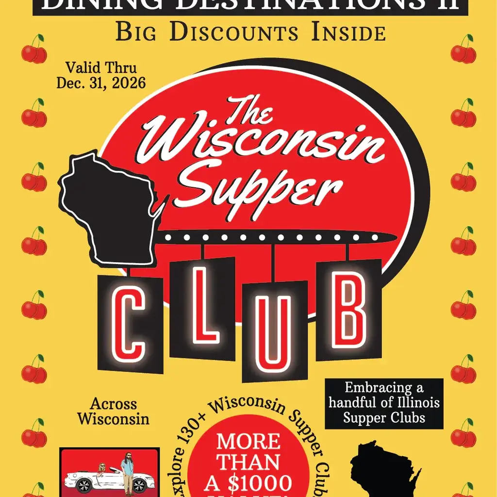 Venture Wisconsin Wisconsin Supper Clubs Passport (2026)