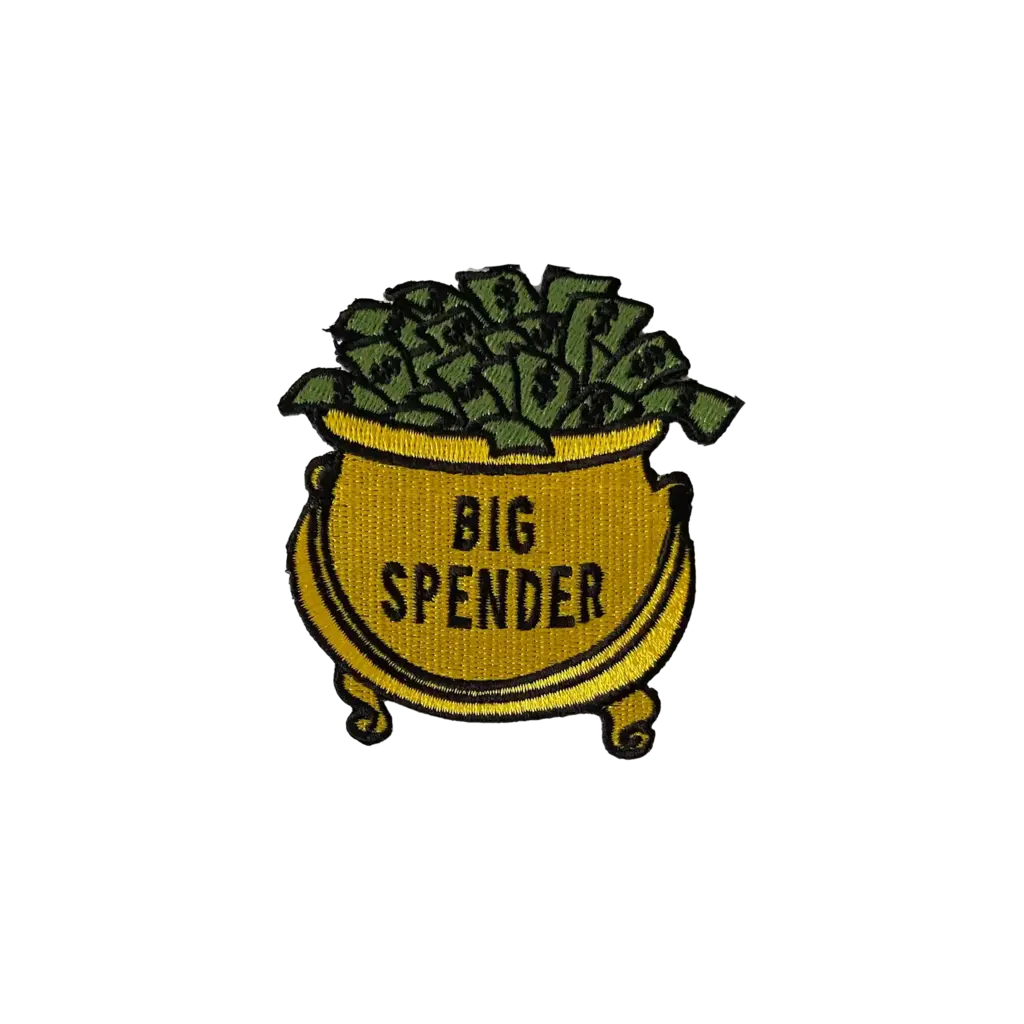 Oxford Pennant Big Spender Embroidered Patch